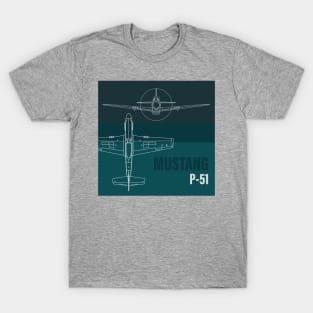 P-51 Mustang: Legendary Wings T-Shirt